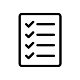 รายการตรวจ icon